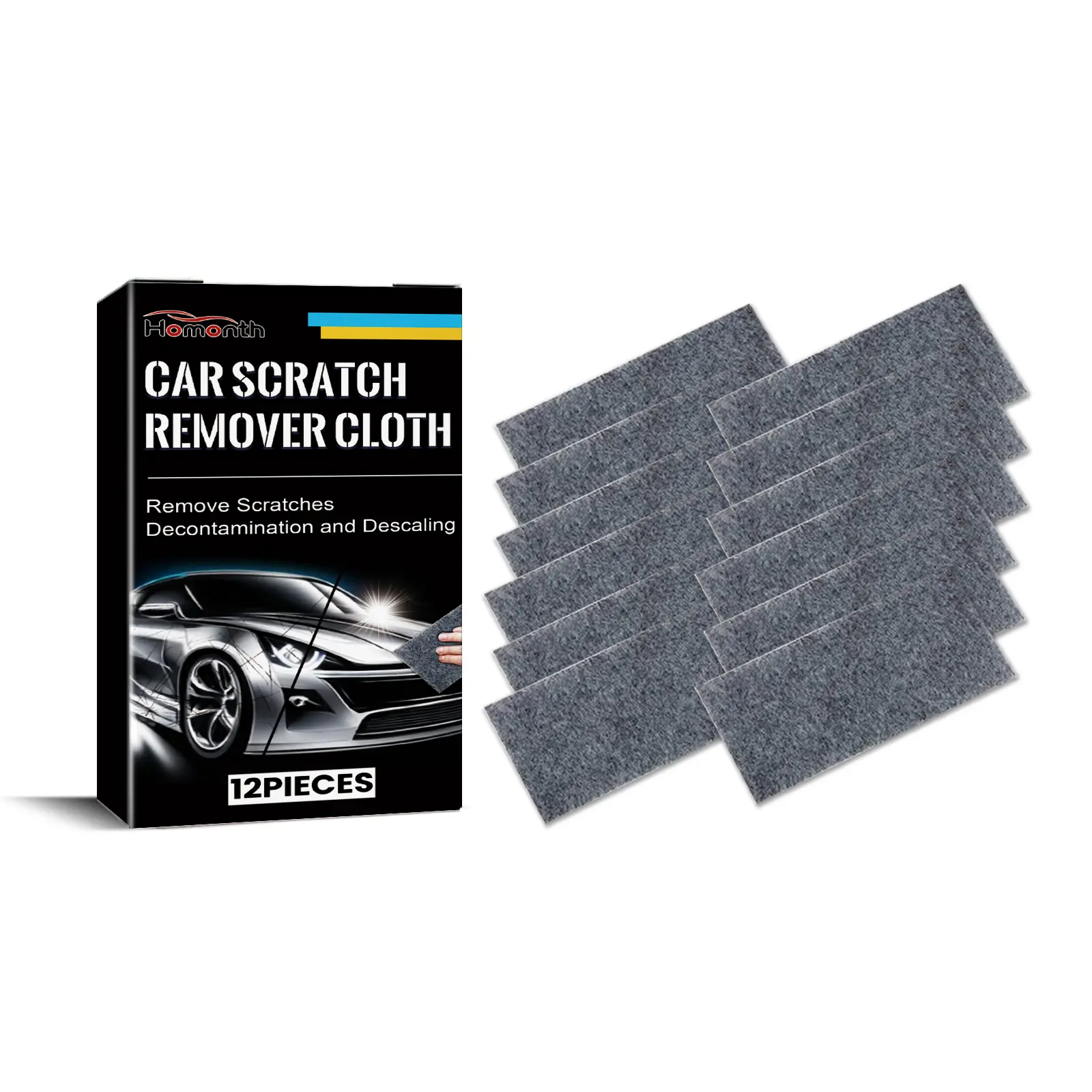 Car Scratch Remover Cloth, Car Paint Scratches Polishing Care Repair Cloth