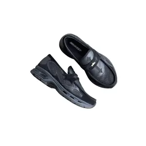 Black Runner Loafer