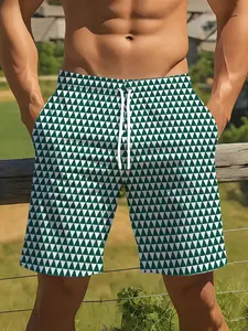 Men's Surfing Shorts Seaside Vacation Water Park Casual Printed Beach Shorts