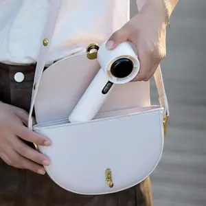 Portable Turbine Fan, Adjustable Speed (1-100), Max Strong Airflow, High Speed Fan, 3000mah LED Display, Lithium Battery Fan, Rechargeable Handheld Fan, Portable Multifunctional Fan for Camping/outdoor