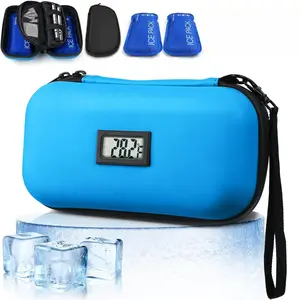 TSA-Approved Insulin Cooler Case  Digital Temp Display + 2 Ice Packs  Diabetic Travel Companion🩺 new jewelry case Plastic Makeup  with Drawers shoe collapsible closet Large Capacity Acrylic Cosmetic  portable capacity pill  space-saving organizer home