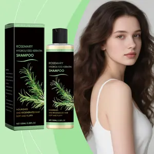Rosemary shampoo for daily cleaning, scalp nourishment, hair nourishment, natural luster, smooth and moisturizing shampoo