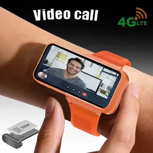 4G Men Android Smartwatch Phone Touch Screen 4G Wi-Fi GPS Dual SIM Dual Standb Global Connect Octa-Core Powerhouse Android 12 HD Cameras