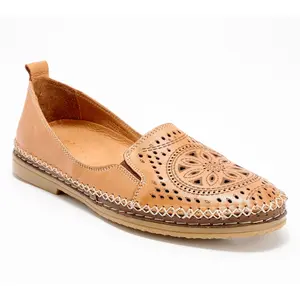 Spring Step Leather Slip Ons Ingrid