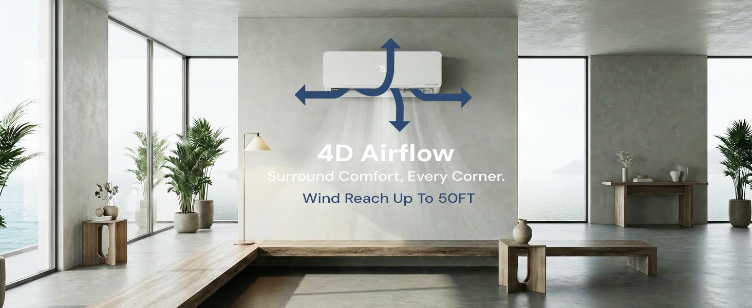 【Enduring Series】Cozeware 12000 BTU 115V/230V Mini Split AC Heating System 20 SEER2 with WiFi Alexa Inverter Cools Up to 750 Sq Ft for Home Office Garage Gym Kitchen 【Enduring Series】Cozeware 12000 BTU 115V/230V Mini Split AC Heating System 20 SEER2 with WiFi Alexa Inverter Cools Up to 750 Sq Ft for Home Office Garage Gym Kitchen