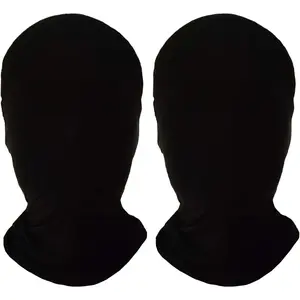 2 Pieces Full Face Mask, BW 2nd Skin Masks,Halloween Spandex Hood for Unisex Cloth Breathable,Full,Face,Ski,MaskTikTokShopBlackFriday