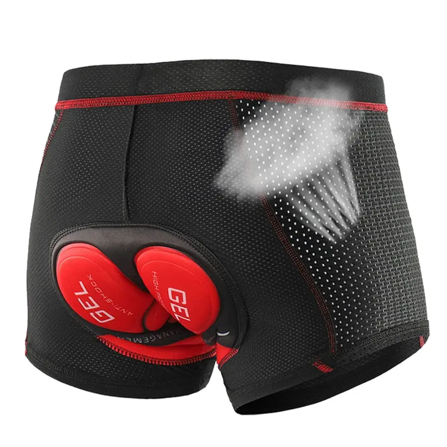 Multi-Size Cycling Shorts with Gel Pad, Trendy Sporty Sports Shorts for Cycling Activities, Shorts Cut