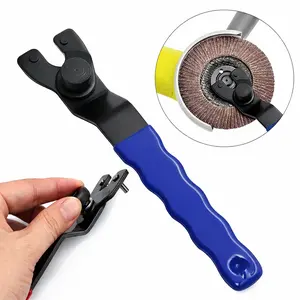 Universal Adjustable Angle Grinder Wrench (10-30mm) – High Carbon Steel Pin Spanner with Ergonomic Grip – Lock Nut Removal Tool Ideal for Tight Spaces