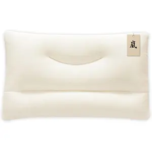 Buckwheat Pillow -  Style Sobakawa (28" x 17") - Extra Firm  Support for /Side Sleepers - Breathable & Cooling -  Mountain Grown Hulls - Standard Size