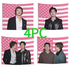 (4PC/1PC) Heated Rivalry Characters Tapetries, Sports Drama Fan Gift, Shane Hollander Tapetries, Home And bed Decor