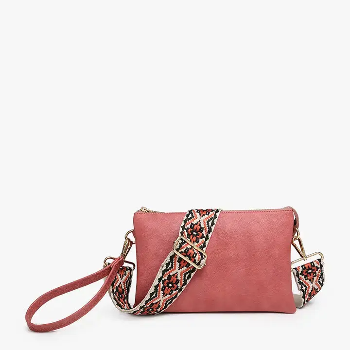 Jen + Co Izzy Terracotta Aztec Crossbody Purse