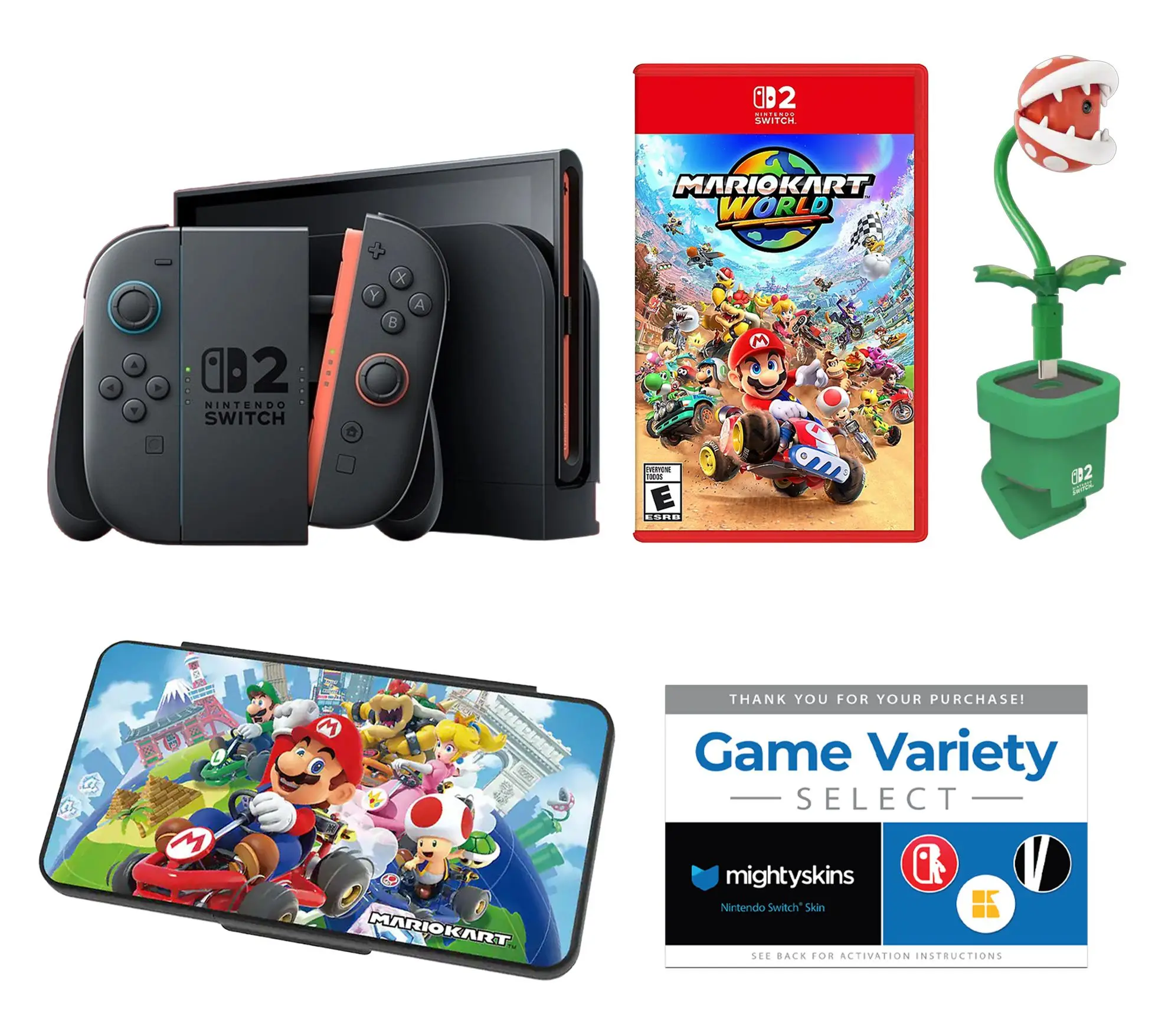 Nintendo Switch 2 with Mario Cart World Bundle and Voucher Nintendo Switch 2 with Mario Cart World Bundle and Voucher