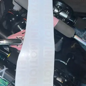White boy stays in motion sticker