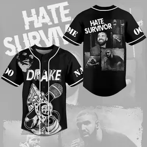 Customized Drake Baseball Jersey, Gift for Fans