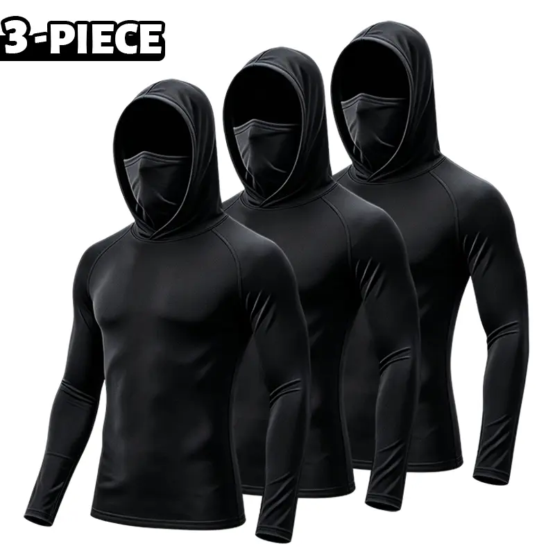 Black-3 Pack 【Compression fit】
