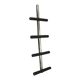 212 MAIN Windline DL-4X 4-Step Stainless Steel Dive Ladder with Bracket, Quick Mount, Wrap Treads, Multi-Use Pool Ladder with Weight Capacity Support