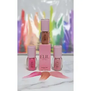 ELIL 3 in 1 C.E.L Cheeks Eyes Lips Gloss Lipgloss Lipstick Makeup Smooth Aloe Gel Hyaluronic Acid Shea Butter Vegan Paraben-Free Glossy Radiant Finish Cosmetic