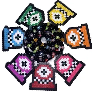 Cyclops Perler bracelet