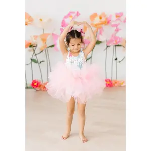 Dots & Daisies Tank Tutu Leotard