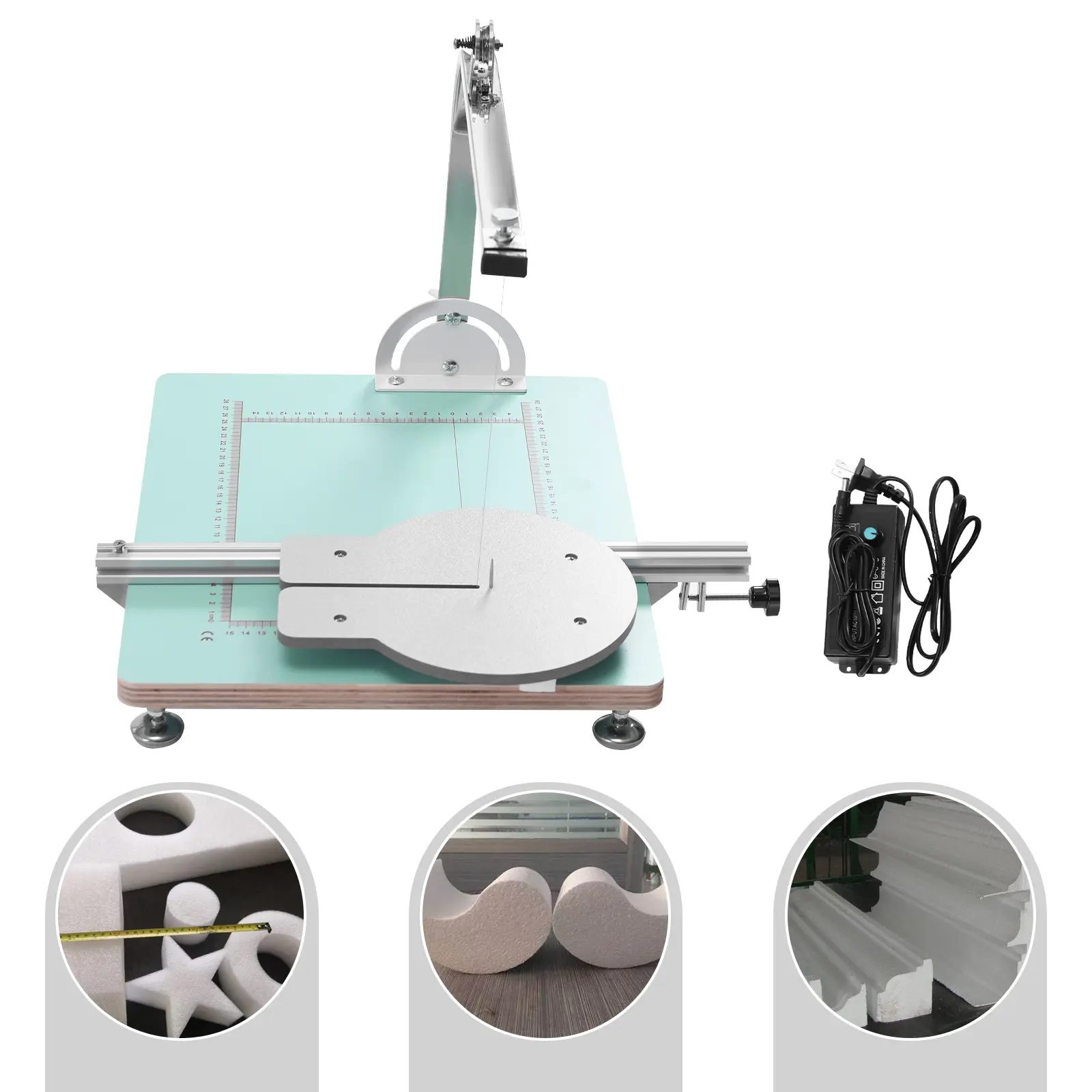 Wire-Heated Foam Cutter - Portable Hand Tool, High Precision Cutter for Accurate, Smooth Cutting of Foam, Sponge, Pearl Cotton in Studio, Outdoor Settings