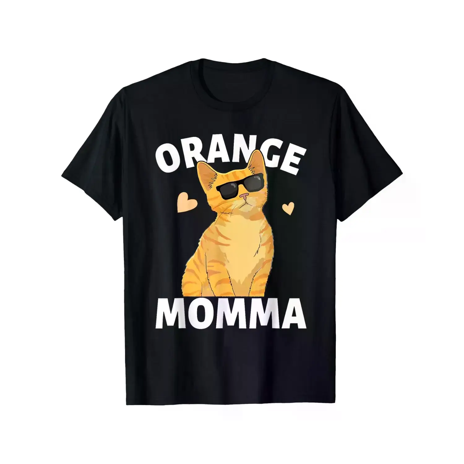 Tabby Cat Orange Cat Mom Orange Momma Funny Cat Lovers T-Shirt