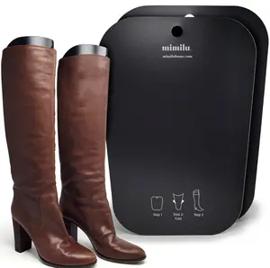 MIMILU 10 Pieces (5 Pairs) Boot Shaper Form Inserts for Women And Men. Stand Up Shape Holder For All Types Of Boots From Tall Knee High, Cowboy, Equestrian, To Short Ankle Boots