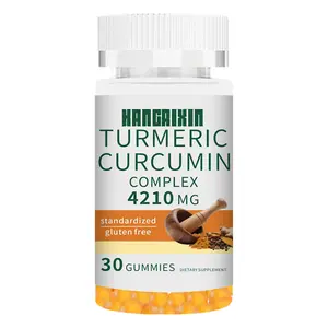 Turmeric and Ginger Supplement Gummies 4210mg with Black Pepper –  Curcumin Turmeric Gummies for Joint Comfort, Daily Immune Support, , 30ct
