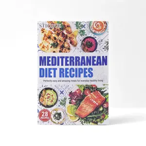 3 Count Mediterranean Diet Food List: Meal Plan with Breakfast & Lunch Recipes Sticque, Foods to Avoid + Easy Chart & Cookbook Guide for Healthy Living
