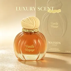 Vanilla Voyage Perfume 100ML Unisex, Sweet Jasmine Honey Gourmand, Long Lasting Floral Woody Fragrance, Gift for Her Him