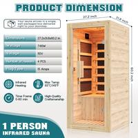 27.2"x31.8"x60.2" For 1 Person 