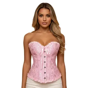 Renaissance Corset Top Plus Size Corsets For Women Overbust Corset Bustier Lingerie Bodyshaper Top Halloween Costumes