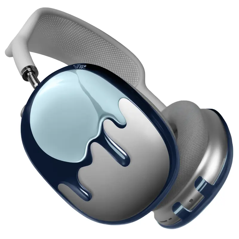 qlix Blue Chain Frames for AirPods Max 1 & 2, Durable Lightweight qlix Blue Chain Frames for AirPods Max 1 & 2, Durable Lightweight