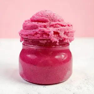 CitrisSan Watermelon Lemonade Foaming Sugar Scrub, Aloe Vera Infused, Vegan Body Care Cleanser & Exfoliating Body Polish for Gentle Exfoliation, Deep Hydration, Radiant Skin Cosmetic