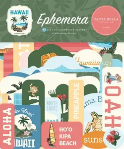 Carta Bella Ephemera - Hawaii