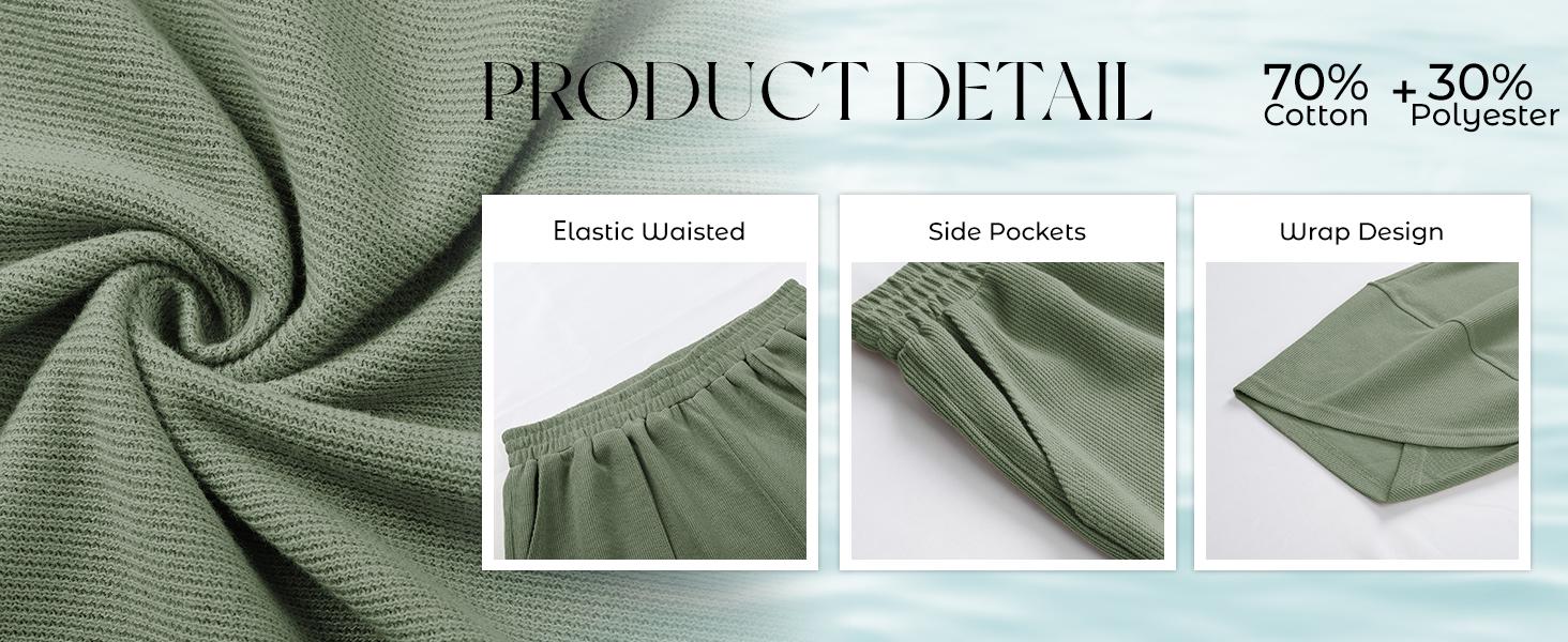 Bienmorn Women’s Baggy Wide-Leg Pants, Casual Elastic-Waist Palazzo/Harem Pants with Pockets,clothes for back to school,first day of school outfits