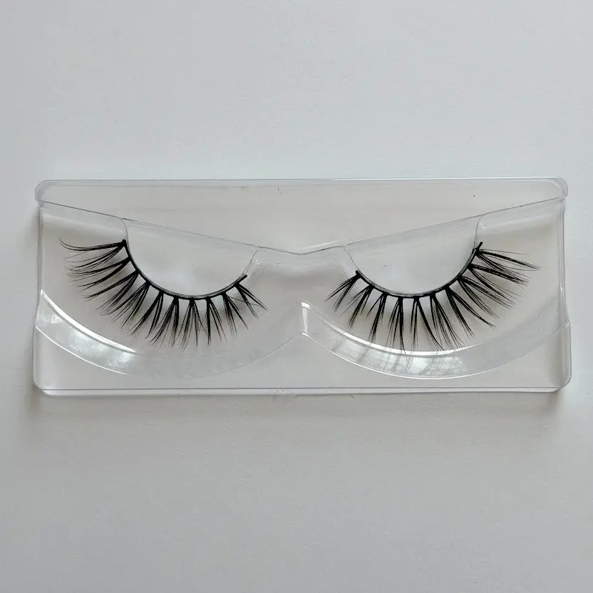 Spiky Wispy Anime Inspired False Eyelashes 25mm Strip Lashes Paparazzi by Labo Glam