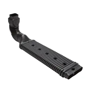 Stealth Flow 43 in. Black Vinyl Low Profile Downspout Extension Kit