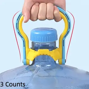 3 Counts Ergonomic Water Bottle Holder, Anti Slip Grip, Convenient for Carrying and Transportation, Durable Design