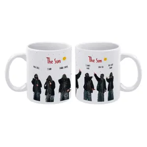[Mug] In to the Sun V Action Era Ceramic 11oz 15oz Mug, Accent Mug for Fans