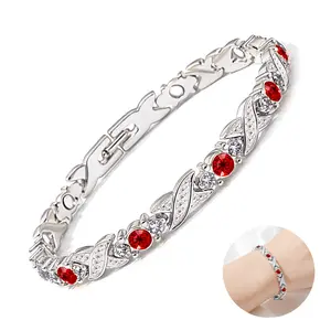 Women's Energy Magnetic Bracelet — Adjustable Magnetic Therapy Wristband — Luck-Enhancing Bracelet — Also Suitable for Men — Symbolizing Good Fortune — Mother's Day Gift