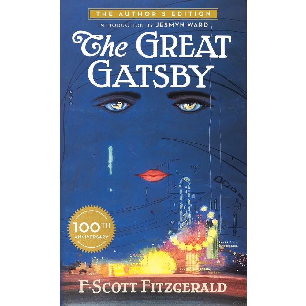 Used Fiction Book - The Great Gatsby: The Only Authorized Edition by F. Scott Fitzgerald (Mass Market Paperback, 0.63 lbs, Foreword by Granddaughter) - English Best Selling Novels, Gift for Readers