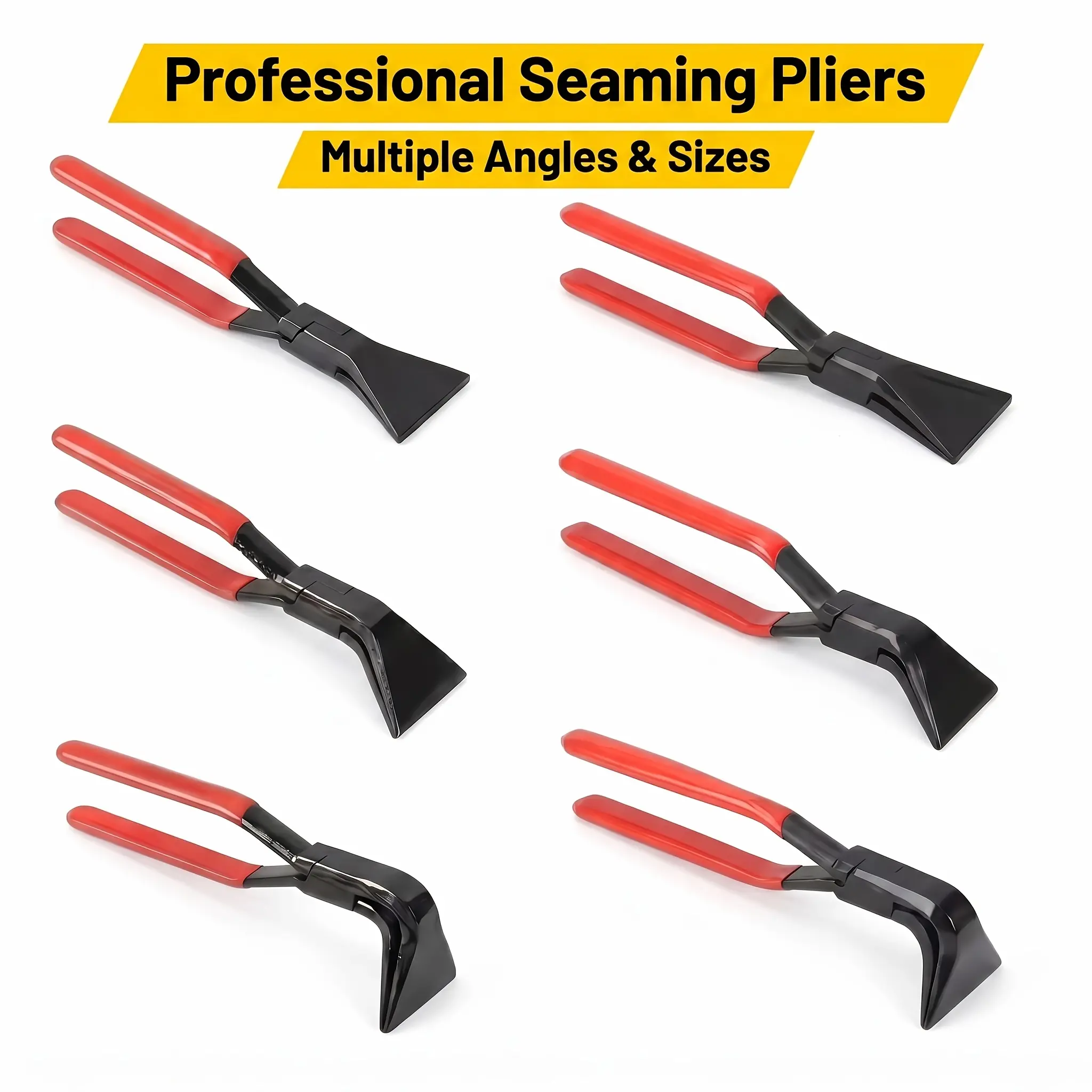 22mm 60mm Sheet Metal Edge Folding Pliers 45° 90° 180° Single Plier & 3Pcs Combination Kit for Iron Plate Bending Wrapping