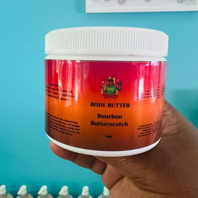 Bourbon butterscotch body butter
