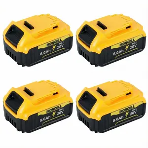 8.0Ah Lithium Battery Replacement for Dewalt 20V Battery Lithium-ion MAXa Series dewalt batteries Stock up Compatible with DeWalt