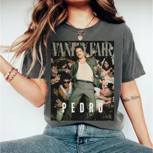 Pedro Pascal Shirt, Stylish Pedro Pascal Shirt for Fans, Pedro Pascal Tee, Vintage Shirt, Pedro Pascal Fan Gift, Unisex Shirt