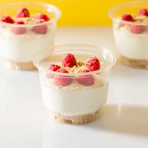 [1,000 ct] 8 oz Plastic Dessert Cups | PET | 92 mm