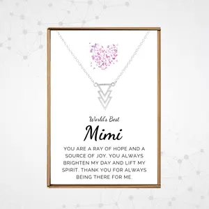 Mimi necklace for grandma, Mothers day gift for grandmother