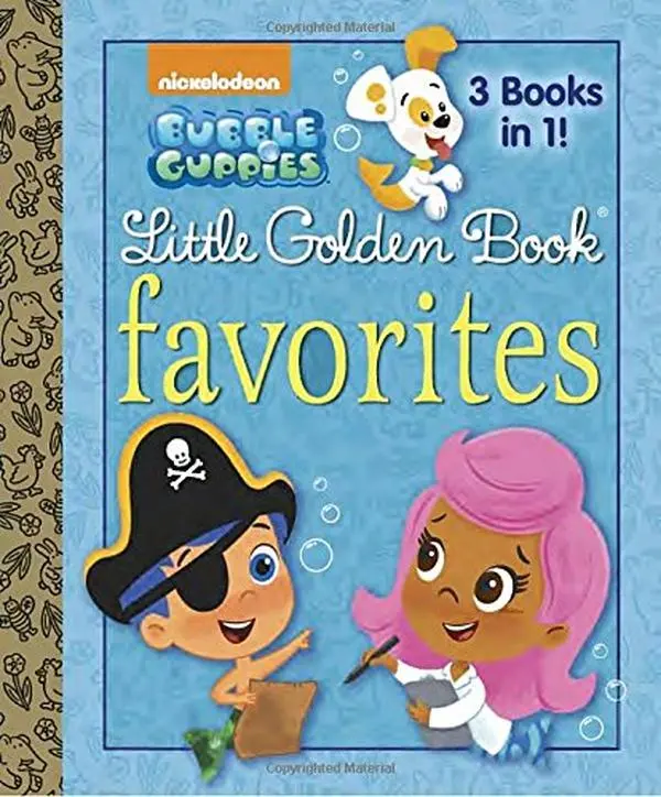 USED Book - BUBBLE GUPPIES - LGB by Golden Books (Hardcover) - english