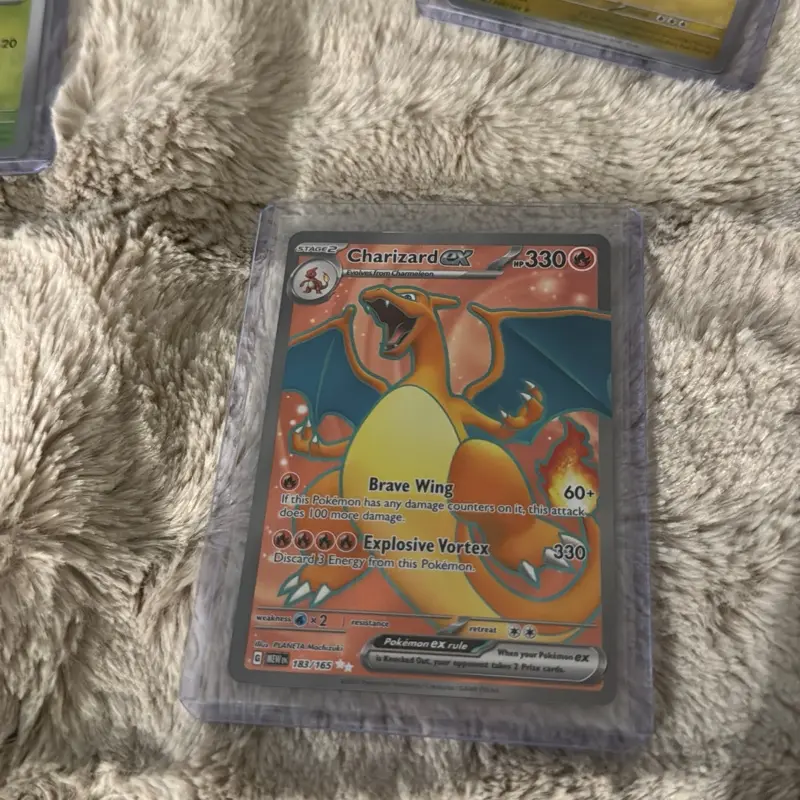 Charizard EX 183/165 Pokemon 151 Single - TikTok Shop Charizard EX 183/165 Pokemon 151 Single - TikTok Shop