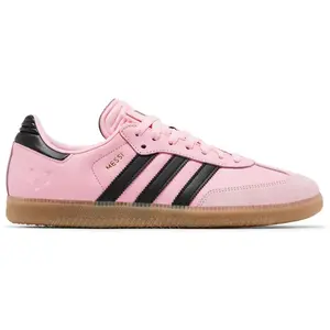 adidas Samba Messi Light Pink Black JP7844 Men's Fashion Shoes New